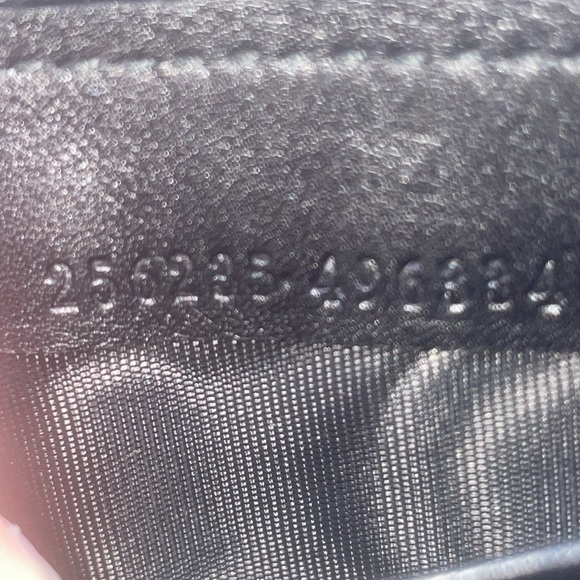 NWOT gucci croco card holder (unisex) - Picture 6 of 9